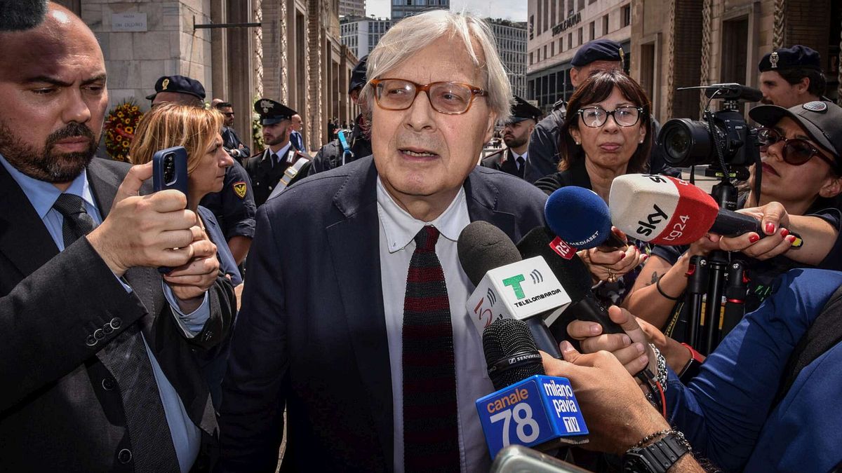 Vittorio Sgarbi © Ansa