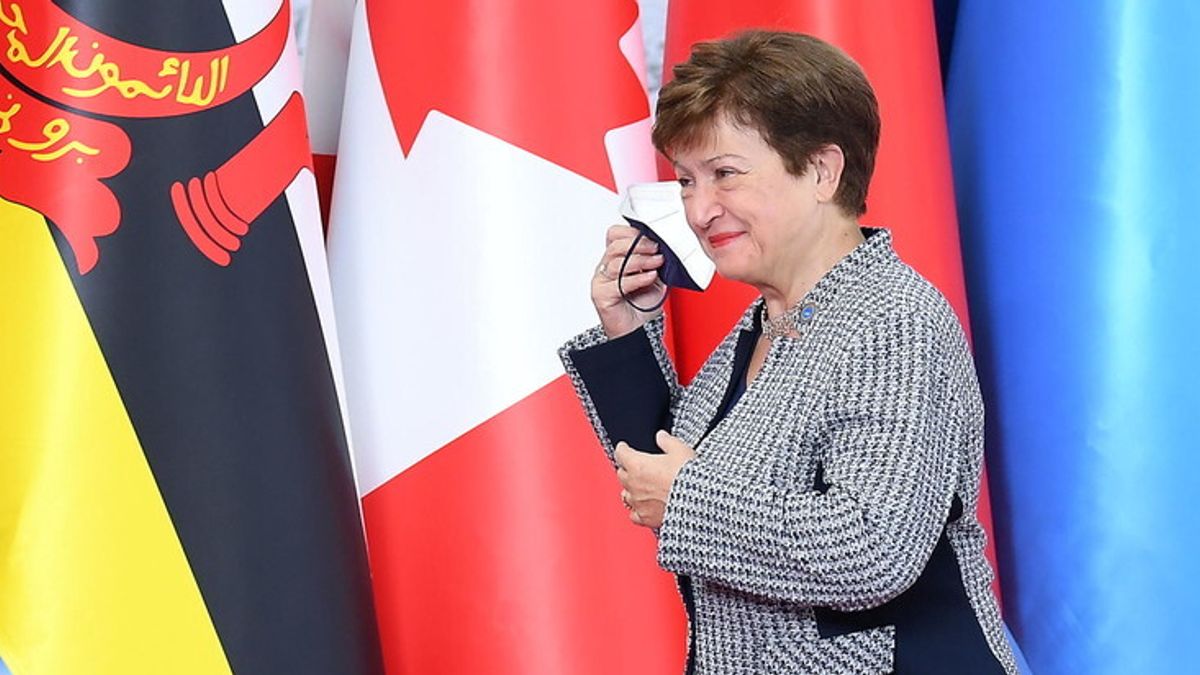 Kristalina Georgieva, direttrice operativa del Fondo Monetario Internazionale © Ansa