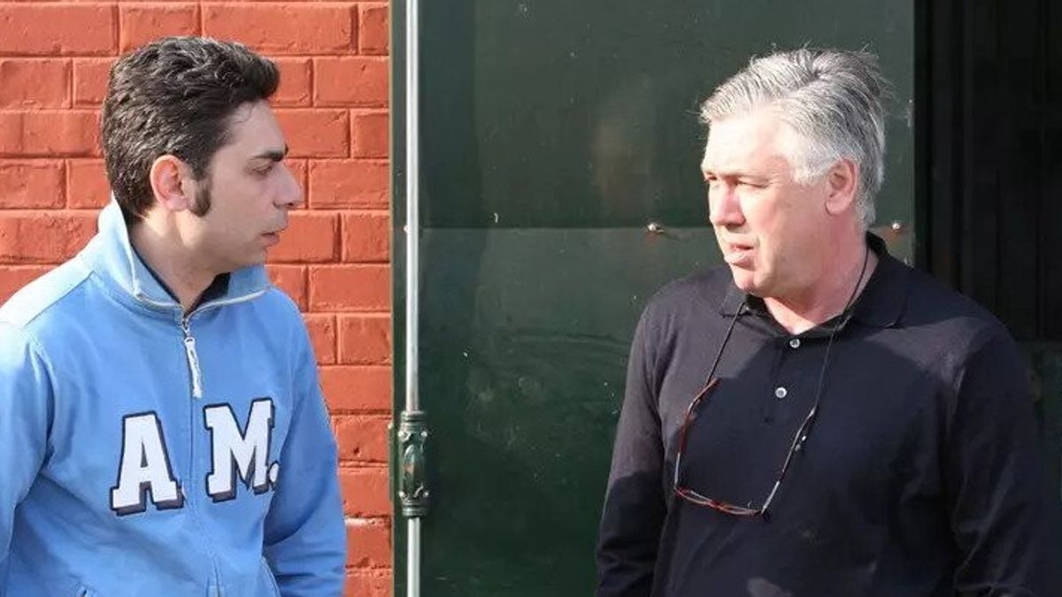  Ancelotti con Alessandro Botti © france sire