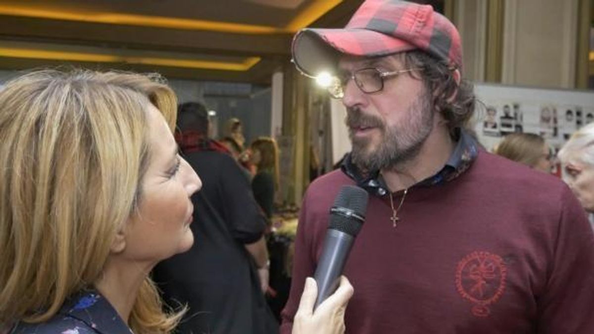 Jo Squillo intervista Andreas Krontaler © tv-moda