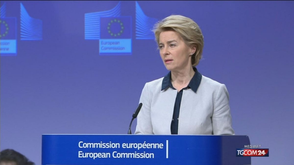 Coronavirus, von der Leyen: "Daremo all'Italia quello che chiede" © Da video