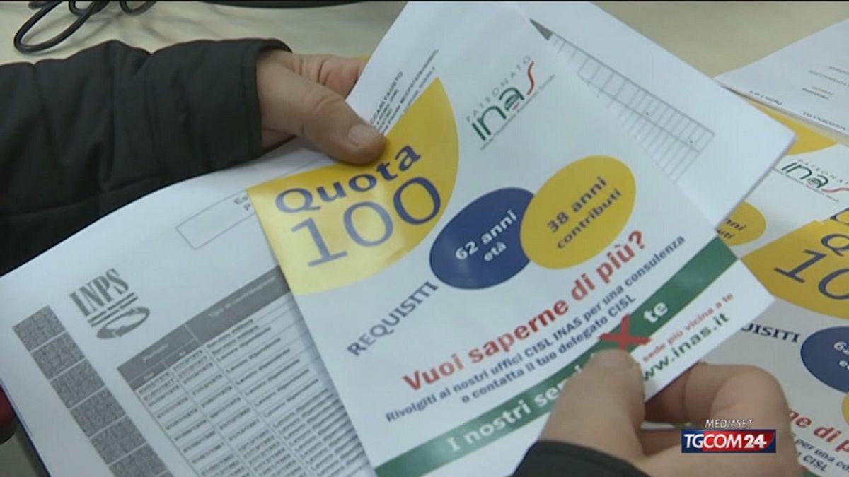 Pensioni: arrivano 5 miliardi per superare Quota 100 © Da video