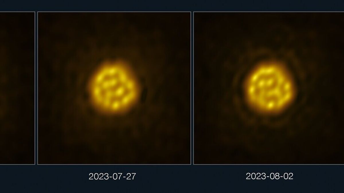  © ALMA (ESO/NAOJ/NRAO)/W. Vlemmings et al.