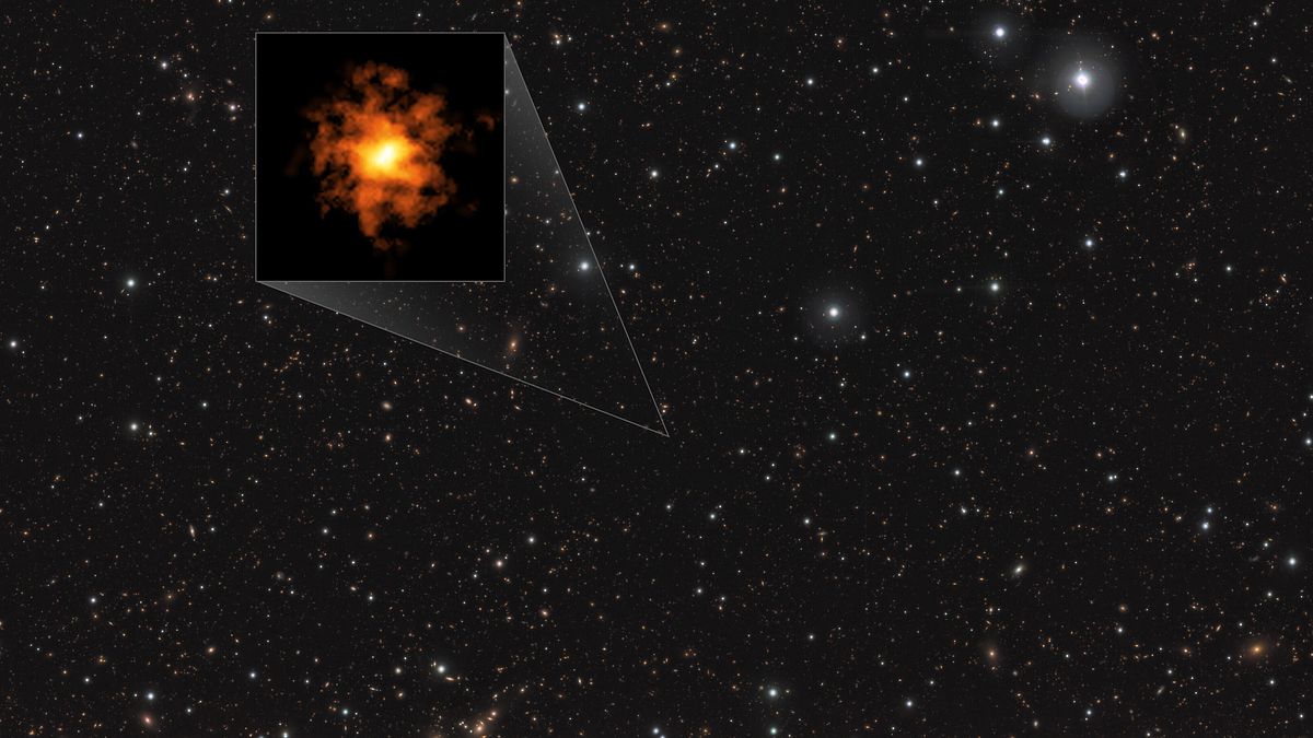  © ALMA (ESO/NAOJ/NRAO)/L. Rowland et al./ESO/J. Dunlop et al. Ack.: CASU, CALET