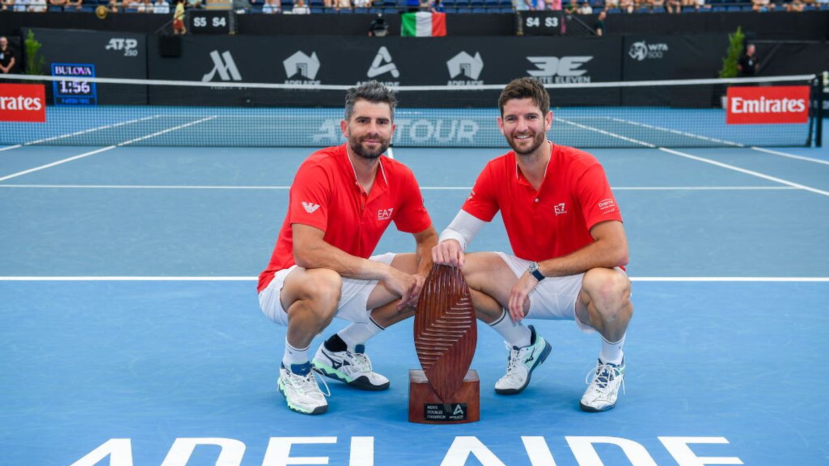 Bolelli-Vavassori all'Atp 250 di Adelaide © Getty Images