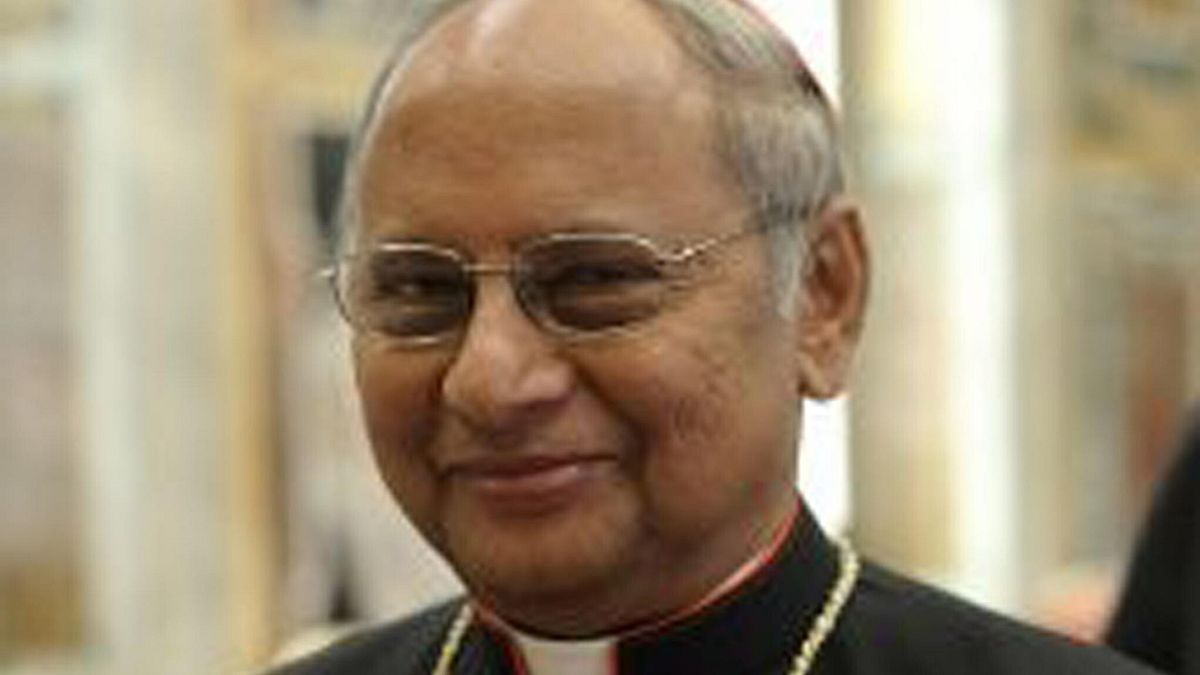 Il Cardinale Albert Malcolm Ranjith Patabendige Don © Ansa