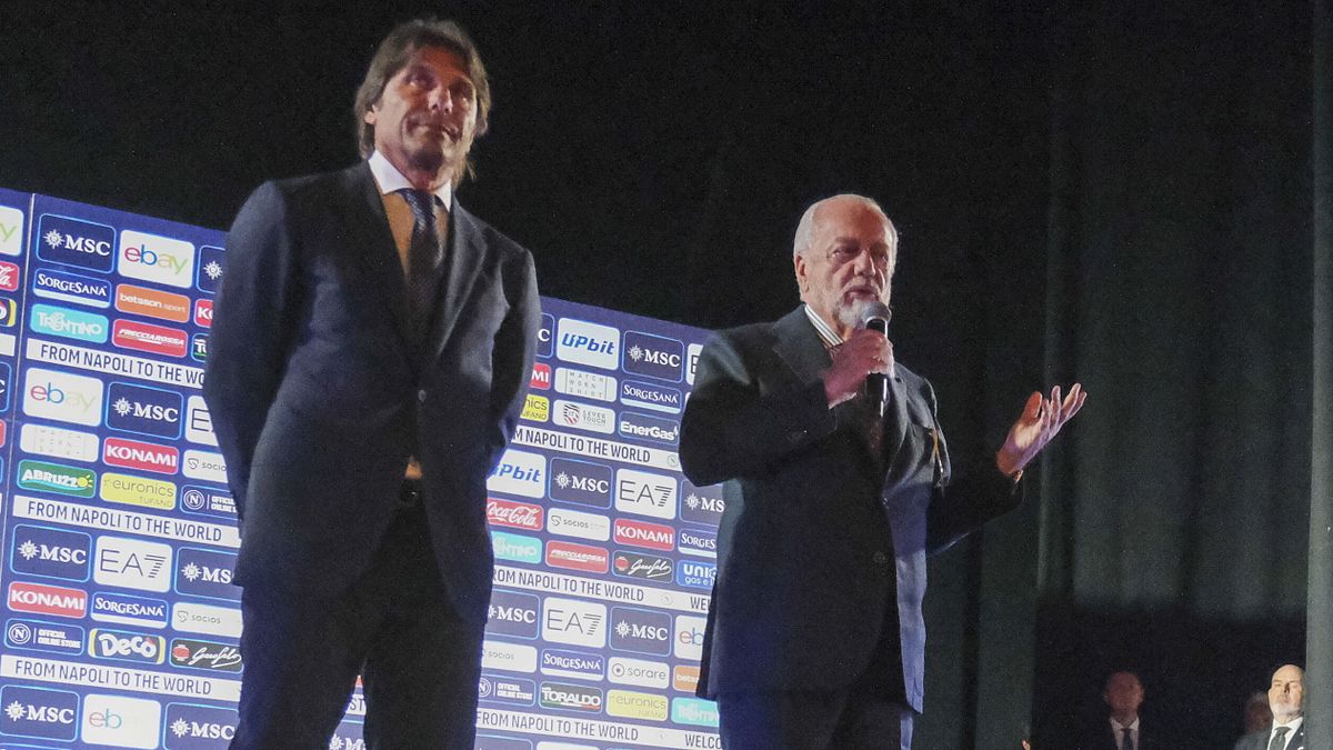 Conte e De Laurentiis © IPA