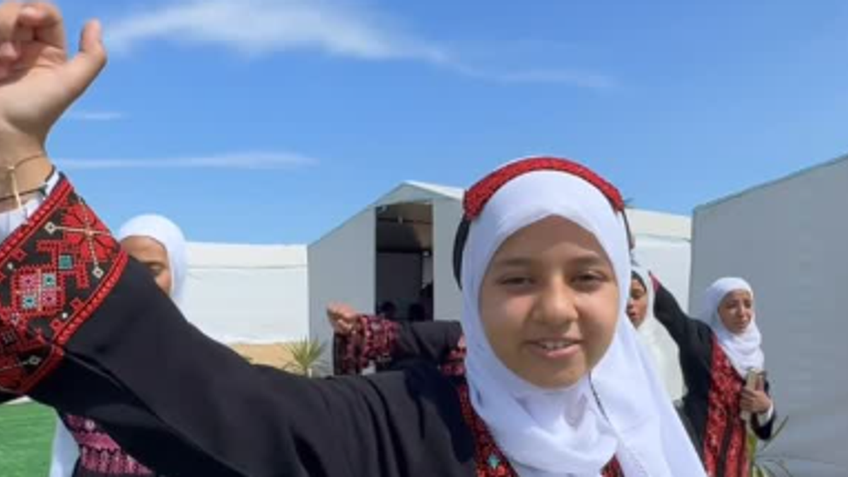 Yaqeen Hammad, la più giovane influencer di Gaza uccisa tra il 23 e il 24 maggio © Dal Web