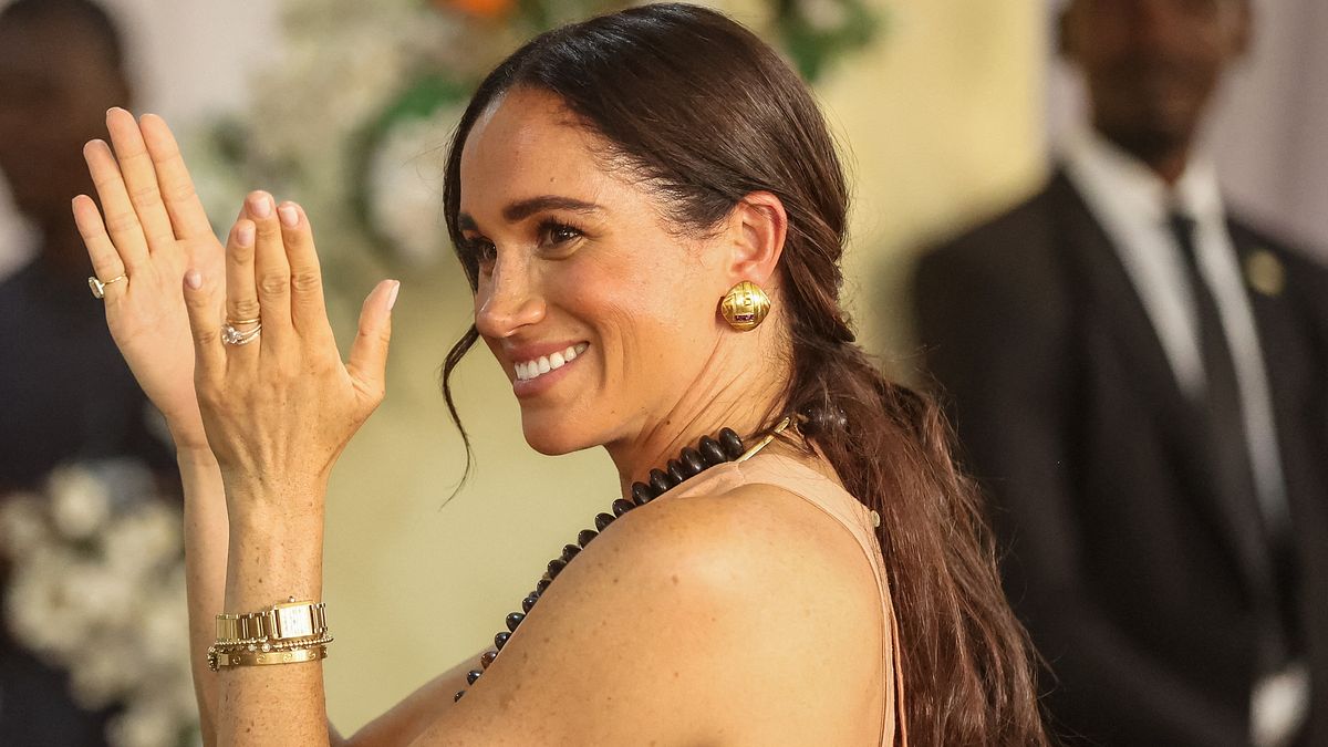 Meghan Markle: la sua manicure con unghie portate corte e nuance naturali è un "must" © Afp