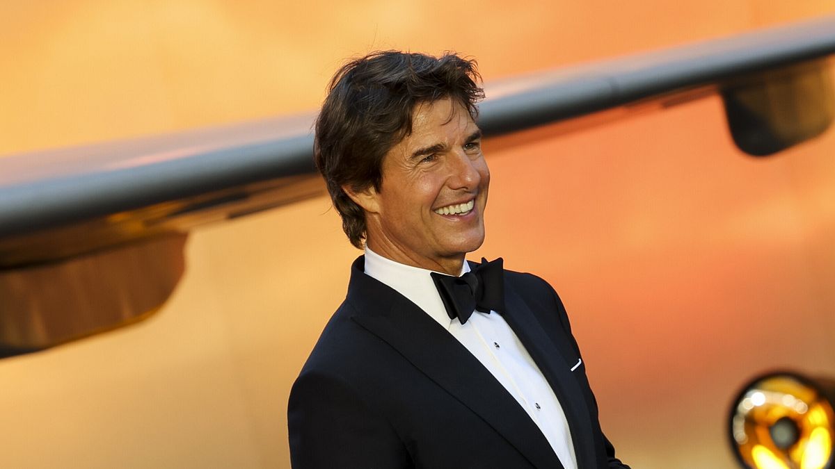 Tom Cruise alla premiere di "Top Gun:Maverick" a Londra © IPA