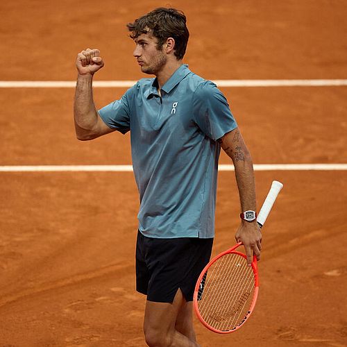 Cobolli durante lo scambio