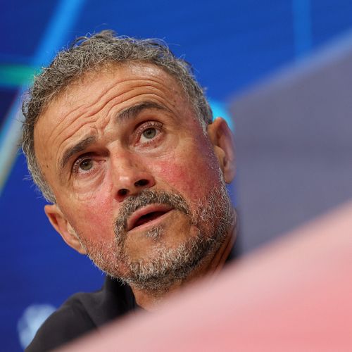 Luis Enrique in conferenza