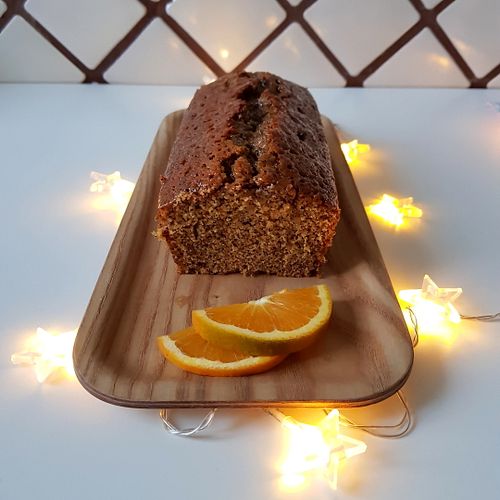 Plumcake agli agrumi, miele e semi di papavero