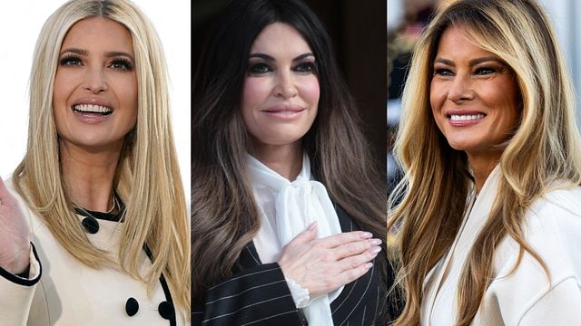 © Afp/IPA/IPA | La figlia del presidente Usa Ivanka Trump, l'ex ambasciatrice statunitense in Grecia Kimberly Guilfoyle e la First Lady Melania Trump
