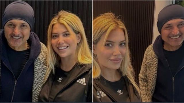 © Instagram | Wanda Nara e Luciano Spalletti