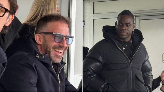 © X | Del Piero e Balotelli sugli spalti per Pro Sesto-Desenzano (foto credit Sesto Notizie)