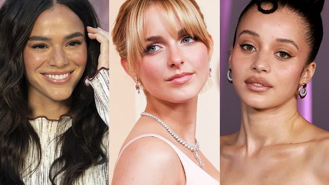 © IPA/IPA/Afp | Ballet slippers lip: Bruna Marquezine, McKenna Grace e Chase Infiniti