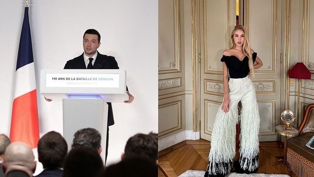 © Tgcom24 | Jordan Bardella e Maria Carolina di Borbone