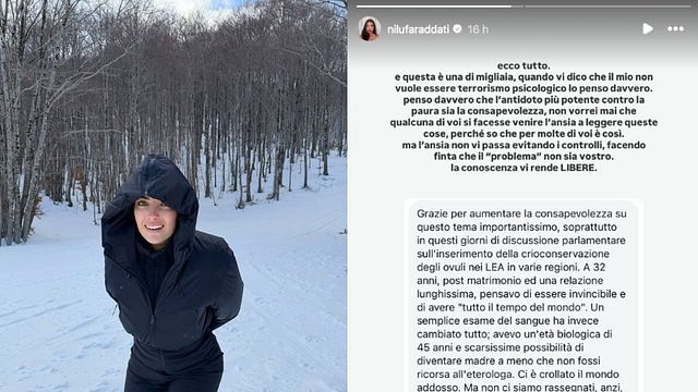 © Instagram | Una foto di Nilufar Addati e una sua storia su Instagram