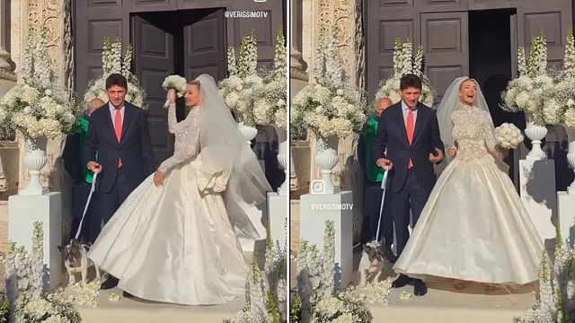 © Instagram | Il matrimonio di Nathalie Caldonazzo