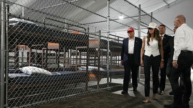 © Afp | Donald Trump visita Alligator Alcatraz