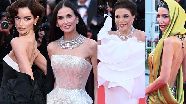 © Afp/IPA/IPA/IPA | Cannes 79, i look di star e celebs sul primo red carpet: Maura Higgins, Demi Moore, Joan Collins e Alice Abdel-Aziz