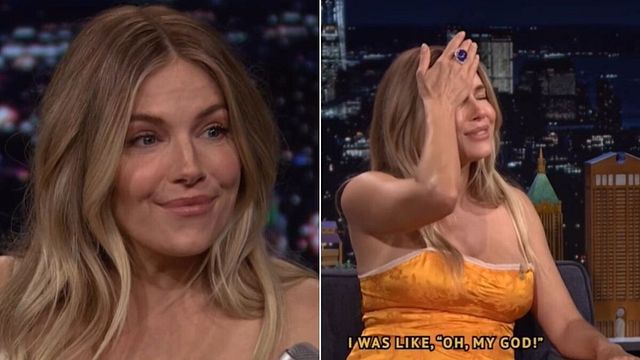 © Instagram | Sienna Miller ospite di Jimmy Fallon a tre settimane dal parto