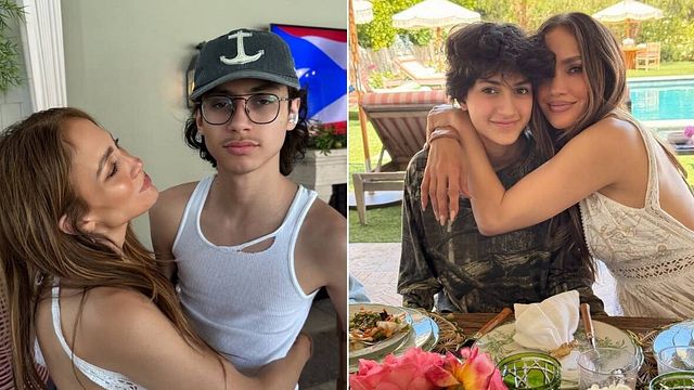 © Instagram | Jennifer Lopez insieme ai figli gemelli