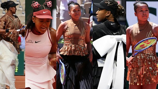 © Afp/IPA/Afp/IPA/Afp | Dai Roland Garros agli US Open: i "signature look" sui campi da gioco della campionessa di tennis Naomi Osaka
