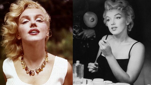 © Instagram | 	Marilyn Monroe in due scatti di Sam Shaw (da @marilynmonroe, l'account Instagram ufficiale dedicato a lei)