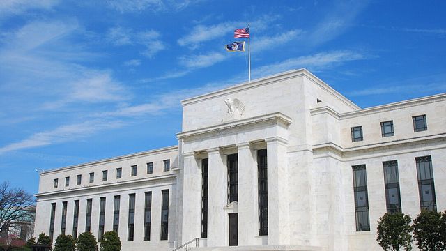  | The US Federal Reserve building in Washington DC
