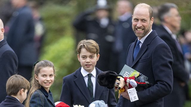© IPA | Il principe William con i figli, i principi George, Charlotte e Louis, a Natale 2024