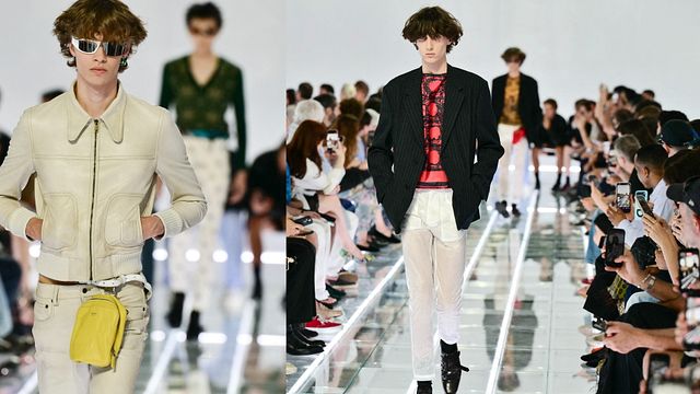 © Afp | Milano Fashion Week, Prada collezione uomo primavera estate 2027