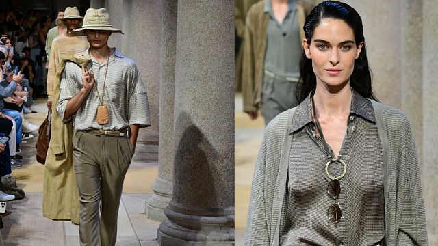© Afp | Mercato Mediterraneo: Giorgio Armani collezione uomo primavera estate 2027