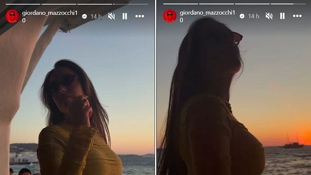 © Instagram | Nilufar in un video pubblicato nelle storie di Giordano