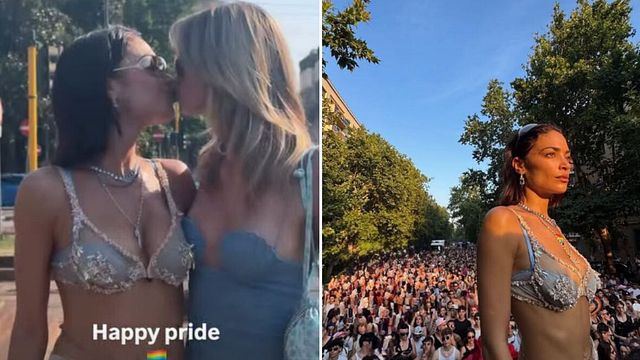 © Instagram | Elodie e Franceska al Milano Pride