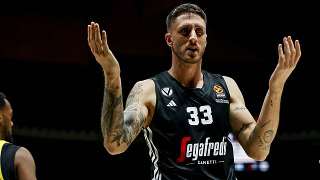 © Getty Images | Achille Polonara, cestista della Dinamo Sassari