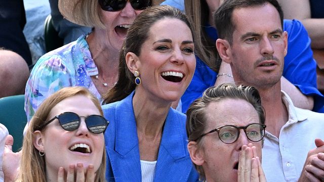 © Afp | Kate Middleton - la principessa Catherine del Galles - tra il pubblico di un match del secondo turno del singolare femminile al quarto giorno del torneo di Wimbledon 2026