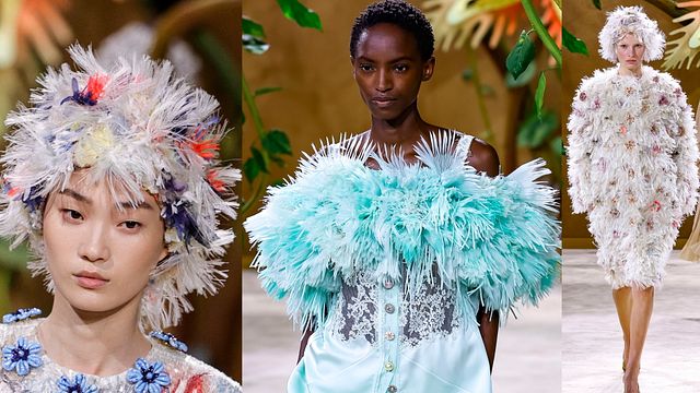 © Afp/IPA/IPA | Tre look dalla collezione Chanel Haute Couture autunno inverno 2026-2027
