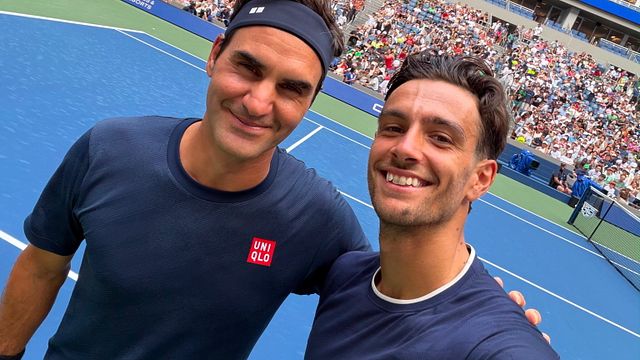 © instagram | Federer e Musetti