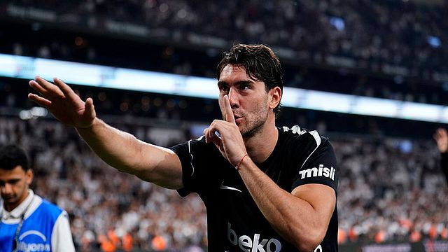 © Getty Images | Dusan Vlahovic - 3 gol nelle prime 2 presenze in Super Lig con il Besiktas