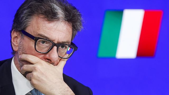 © Ansa | Il ministro dell'Economia Giorgetti
