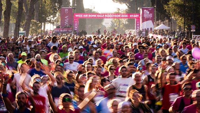 © LaPresse/Wizz Air Rome Half Marathon by Brooks Ufficio Stampa