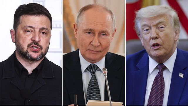 © Ansa | zelensky, putin, trump