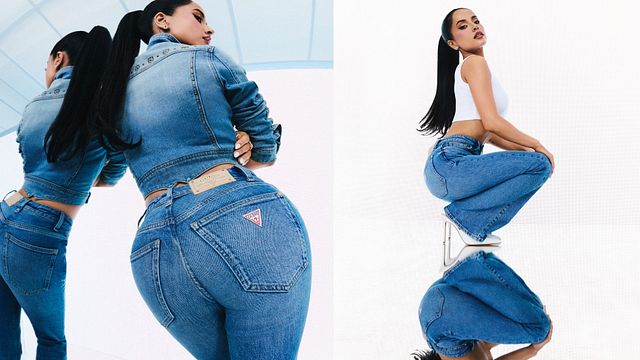 © Ufficio stampa | Guess presenta la campagna "The B Jean", con la cantante, autrice e attrice Becky G