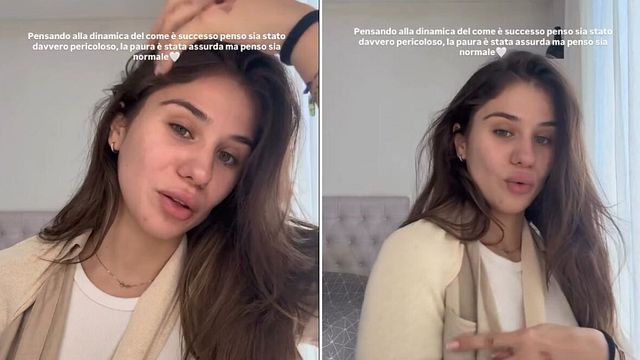 © Instagram | Cristiana Anania dopo l'incidente in scooter