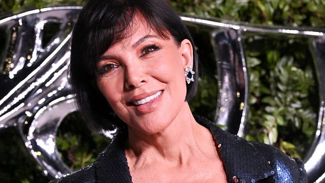 © Afp | Un primo piano di Kris Jenner, madre di Kourtney, Kim, Khloé e Rob Kardashian, Kendall e Kylie Jenner 