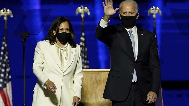 © Ansa | Joe Biden e la sua vice Kamala Harris