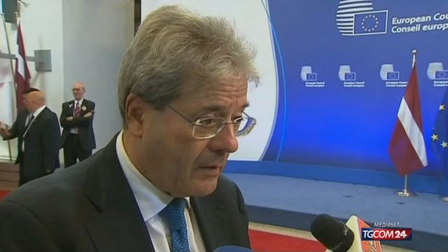  | Immigrazione, Gentiloni: "Spero in Ue unita"