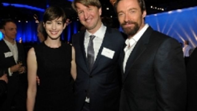 © Ap/Lapresse | Anne Hathaway, Tom Hooper e Hugh Jackman